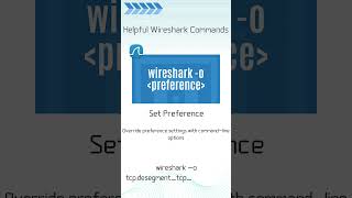 Wireshark Command Set Preference [upl. by Carpet999]