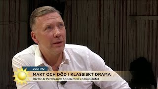 Persbrandt quotJag ska göra mitt bästaquot  Nyhetsmorgon TV4 [upl. by Annuaerb45]