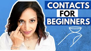 Contact Lens Tips for Beginners  Eye Doctor Explains [upl. by Etteraj]