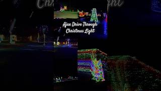 Ajax Drive Through Christmas Light [upl. by Anhavas]