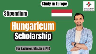 The ultimate guide for stipendium hungaricum scholarship 2025  Study in Europe [upl. by Harrie736]