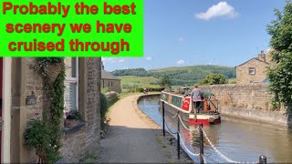 Kildwick to Skipton on The Leeds and Liverpool Canal [upl. by Rubi]