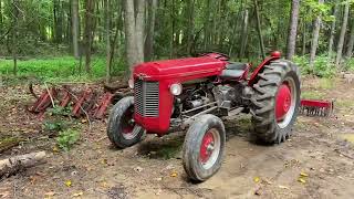 Stuck In Reverse Easy Fix Massey Ferguson 35 [upl. by Service961]