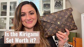 Why I bought the Louis Vuitton Kirigami Set  What fits inside [upl. by Chrisy]