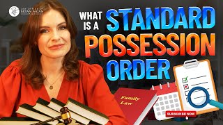 What is a Standard Possession Order [upl. by Rrats]