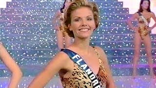 Miss France 1998  Défilé des 44 en Maillot de Bain [upl. by Lacombe]