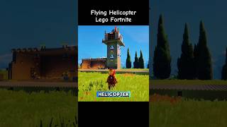 Flying Helicopter In Lego Fortnite 🚁 Fortnite Lego legofortnite Minecraft Shorts [upl. by Aryaz]