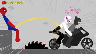 Best Falls  Stickman Dismounting compilation of funny moments [upl. by Doble]