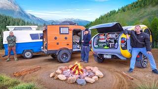 Micro Camper Road Trip Survival Challenge [upl. by Divan]