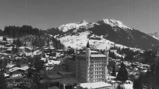 The new mountain village home Madonna GstaadSwitzerland  wwwDroneVisionch [upl. by Edras]