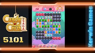 Candy Crush Saga Level 5101  No Boosters [upl. by Eiddet950]