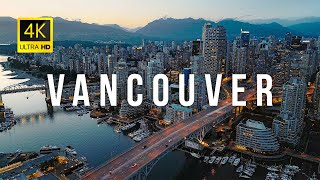 Vancouver Canada 🇨🇦 in 4K Ultra HD  Drone Video [upl. by Lust]