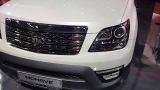 KIA MOHAVE 2019  NEW LAUNCH  REVIEW AND SPECS  AT AUTO EXPO [upl. by Nollat]