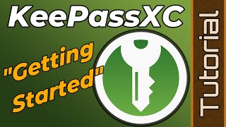 Getting Started w KeePassXC [upl. by Maffei]