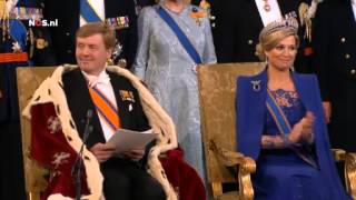 Koning WillemAlexander legt de eed af [upl. by Sawyer]