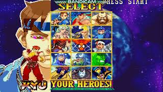 Marvel vs Capcom Clash of Super Heroes  Cheats Part 12 [upl. by Angelika]