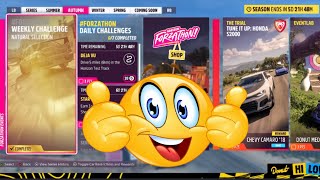 Forza Horizon 5 Forzathon Weekly Challenge Natural Selection Complete Guide [upl. by Surat273]