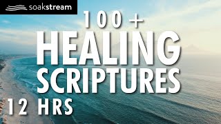 Gods Promises  100 Healing Scriptures With Soaking Music  Audio Bible  12 hours 2020 [upl. by Lleret]