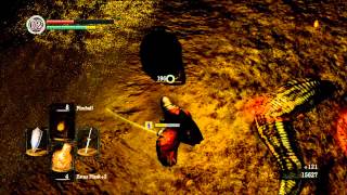 Dark Souls  Large Titanite Shard  Green Titanite Shard farming in Blighttown [upl. by Oal]