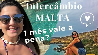 Intercâmbio MALTA  1 mês vale a pena Inglês em malta [upl. by Ifen713]