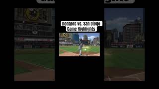 Dodgers vs San Diego Game Highlights dodgers sandiego mlb shortsviral baseball [upl. by Phyllis]