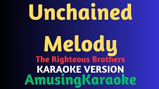 Unchained Melody KARAOKE  The Righteous Brothers [upl. by Acinorej158]