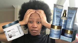 13 Shea Moisture Manuka Honey amp Yogurt  Honest Review  Protein Treatment After Braids [upl. by Hebbe]