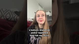 nincs valami szabály hogy minimum egy hét kell vagy mi témazáró dolgozat youtubeshorts [upl. by Leilamag664]