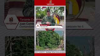 Ejército Nacional neutralizó acción terrorista del GAO ELN en la vía Cúcuta  Tibú [upl. by Supat]