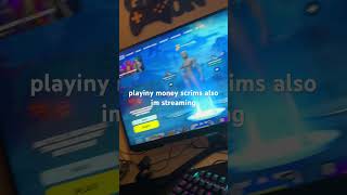 playing solo money scrims fortnite also im streaming [upl. by Schaaff]