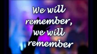 We Will Remember  Tommy Walker  Worship Video wlyrics [upl. by Romo]