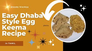 Egg keema recipe Dhaba style egg keema recipecooking முட்டை recipe [upl. by Schulein]