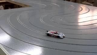 Modular routed wood slot car track [upl. by Atnoid729]