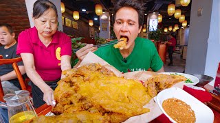 I Tried China’s Famous Whole Fried Chicken in Xi’an 🇨🇳 [upl. by Yrtua668]