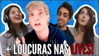 JOVENS REAGEM A MAIS LOUCURAS NAS LIVES  UM GAMER ALEATÃ“RIO [upl. by Nosyd]