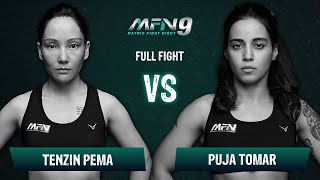 Tenzin Pema VS Puja Tomar I Full Fight I MFN 9 [upl. by Hayikaz]