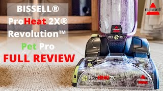 Bissell Proheat 2x pet deep cleaner Manual how to use [upl. by Akenal]