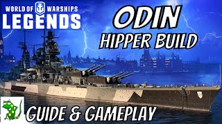 Odin Hipper Build  World of Warships Legends  Guide amp Gameplay [upl. by Sethi636]