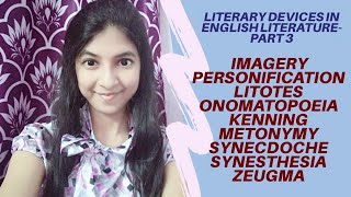 Literary Devices Figures of Speech in English Literature  Part 3 [upl. by Gasparo381]