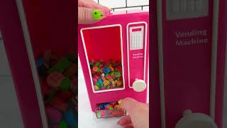 Cute Mini Eraser Vending Machine Satisfying Video ASMR 😃 shorts mini [upl. by Sissy]