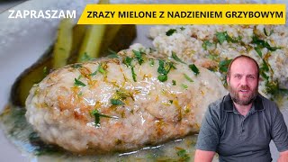 Wyborne zrazy mielone z nadzieniem grzybowym odcinek14 Tradycyjna polska kuchnia recipe food [upl. by Cora212]