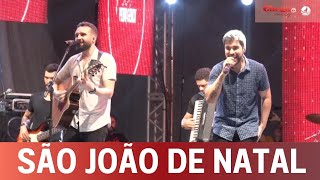 Os shows do São João de Natal foram encerrados com grande público nessa segundafeira [upl. by Plafker827]