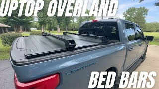 Uptop Overland Bed Bars on 2023 Ford F150 Lightning [upl. by Marnia]