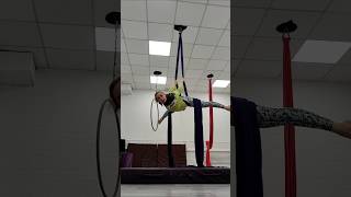 Aerial Silks Airplane Angel Drop [upl. by Va]