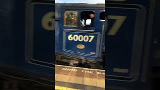 sir Nigel Gresley going through Rugeley Trent valley on light engine [upl. by Azaria260]