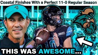 That Time Coastal Carolina Took Over College Football [upl. by Bohner617]