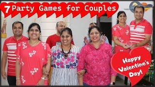 7 MustTry Party Games for Couples Unleash the Fun  Couple games  Valentines Day Party Games [upl. by Woodhouse908]