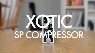 Xotic SP Comp demo [upl. by Attemaj]