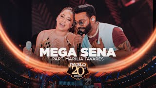 Pablo feat MariliaTavaresOficial  Mega Sena Pablo 20 anos [upl. by Oznarol]