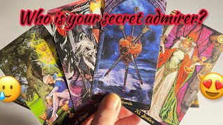 Who is your secret admirer Secretly likes you🥰 Hindi tarot card Reading  Love tarot [upl. by Crin]